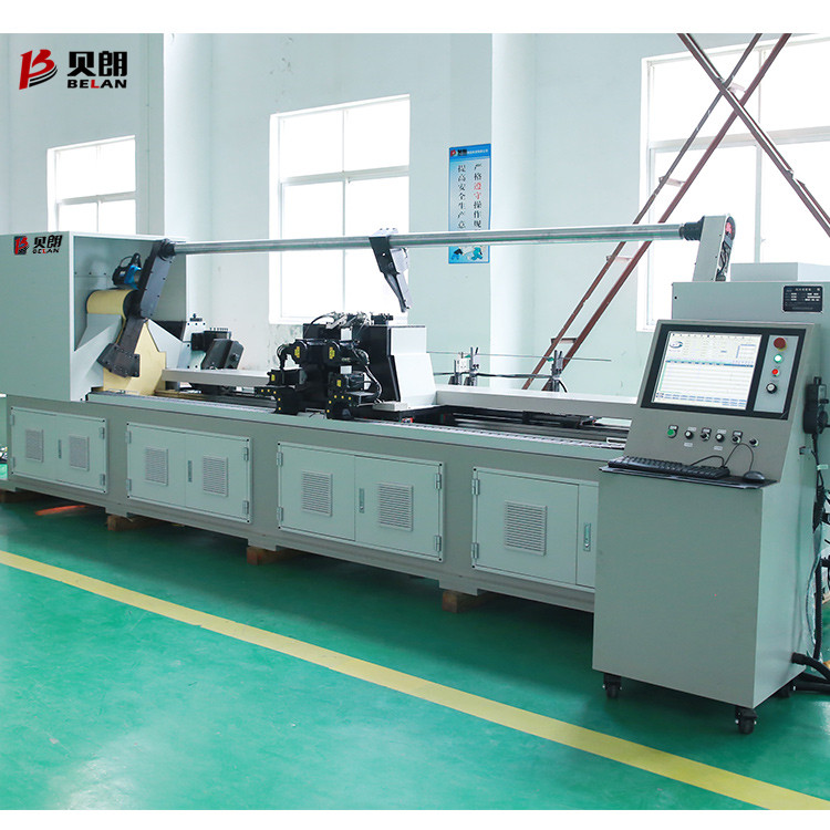 貝朗機械廠家告訴你什么是雙頭線材成型機？